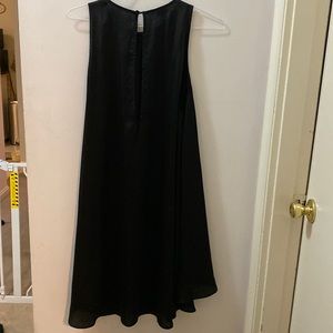 100% natural silk sleeveless dress.